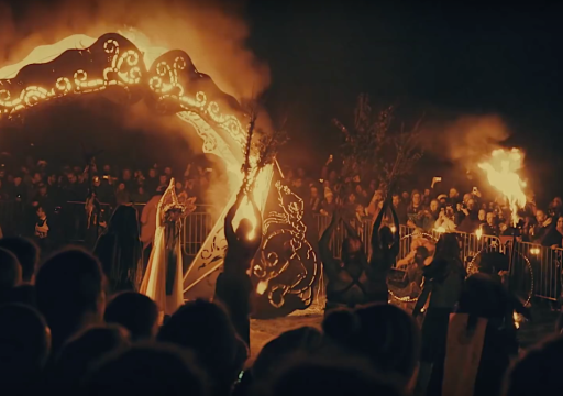 Englisch Sprachkurs in Schottland: Beltane Fire Festival