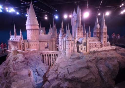 Das Hogwarts Model in den Warner Brother Studios London