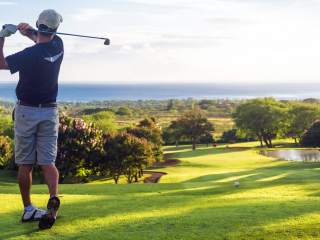 Englisch lernen und Golfen