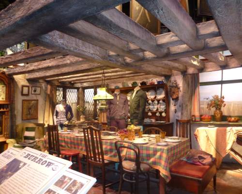 Frühstück bei den Weasleys im Fuchsbau