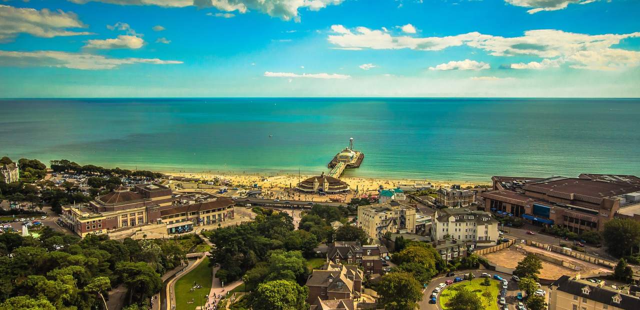 Bournemouth von oben
