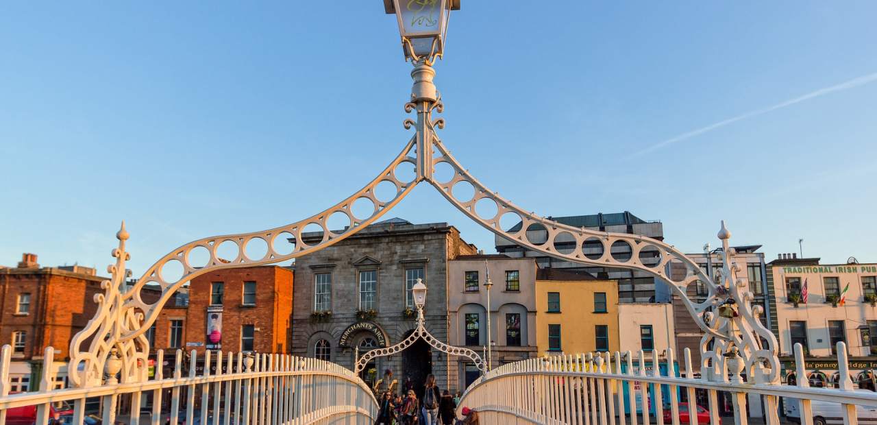Dublin Brücke Altstadt