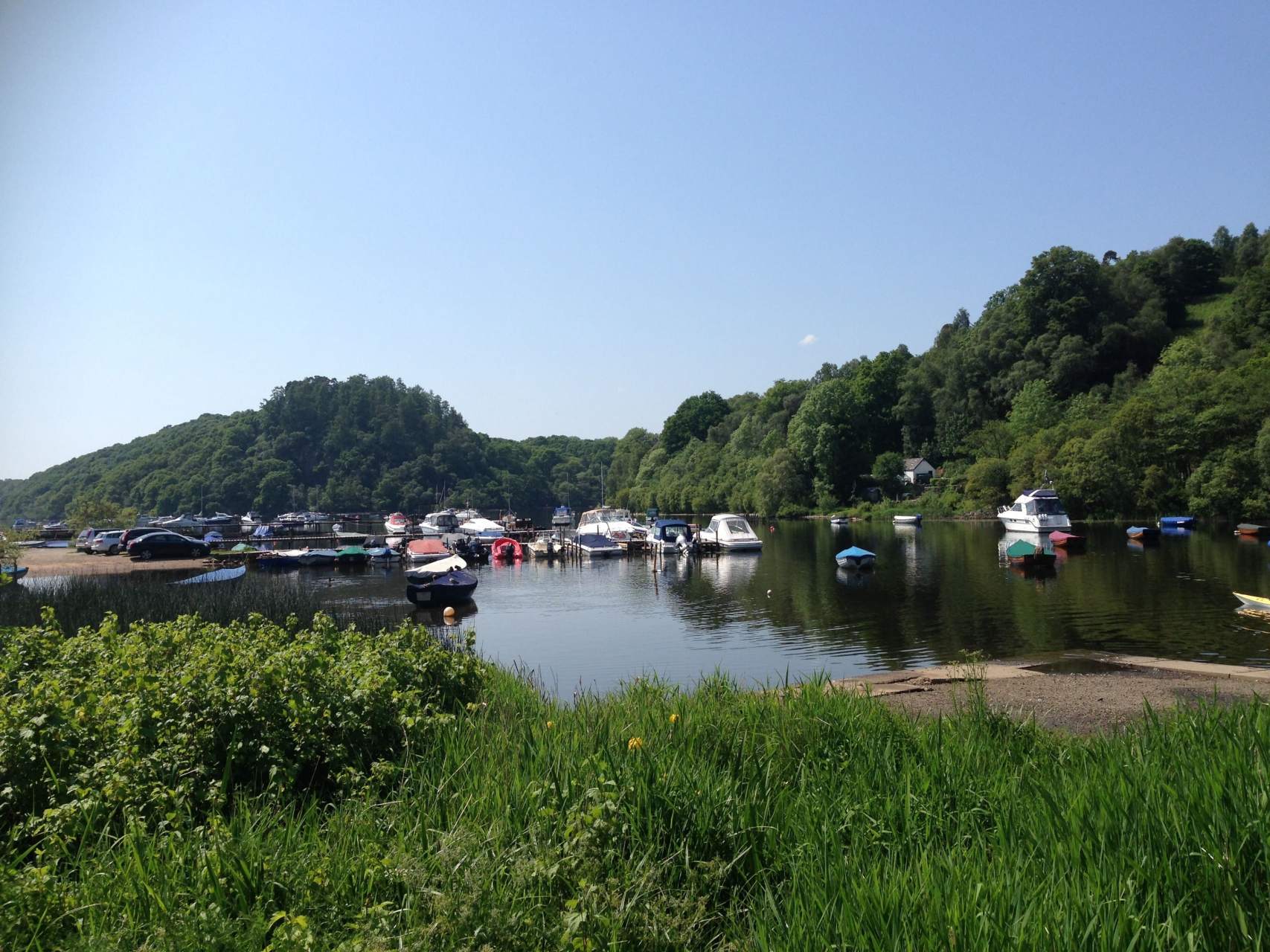Englisch Sprachkurs in Schottland: Balmaha am Loch Lomond.jpg