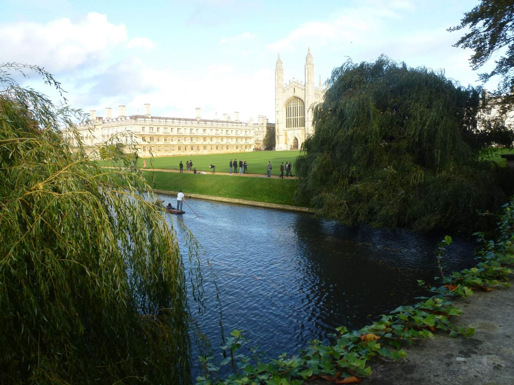 Fluss Cam in Cambridge bietet Möglichkeiten zum Wassersport
