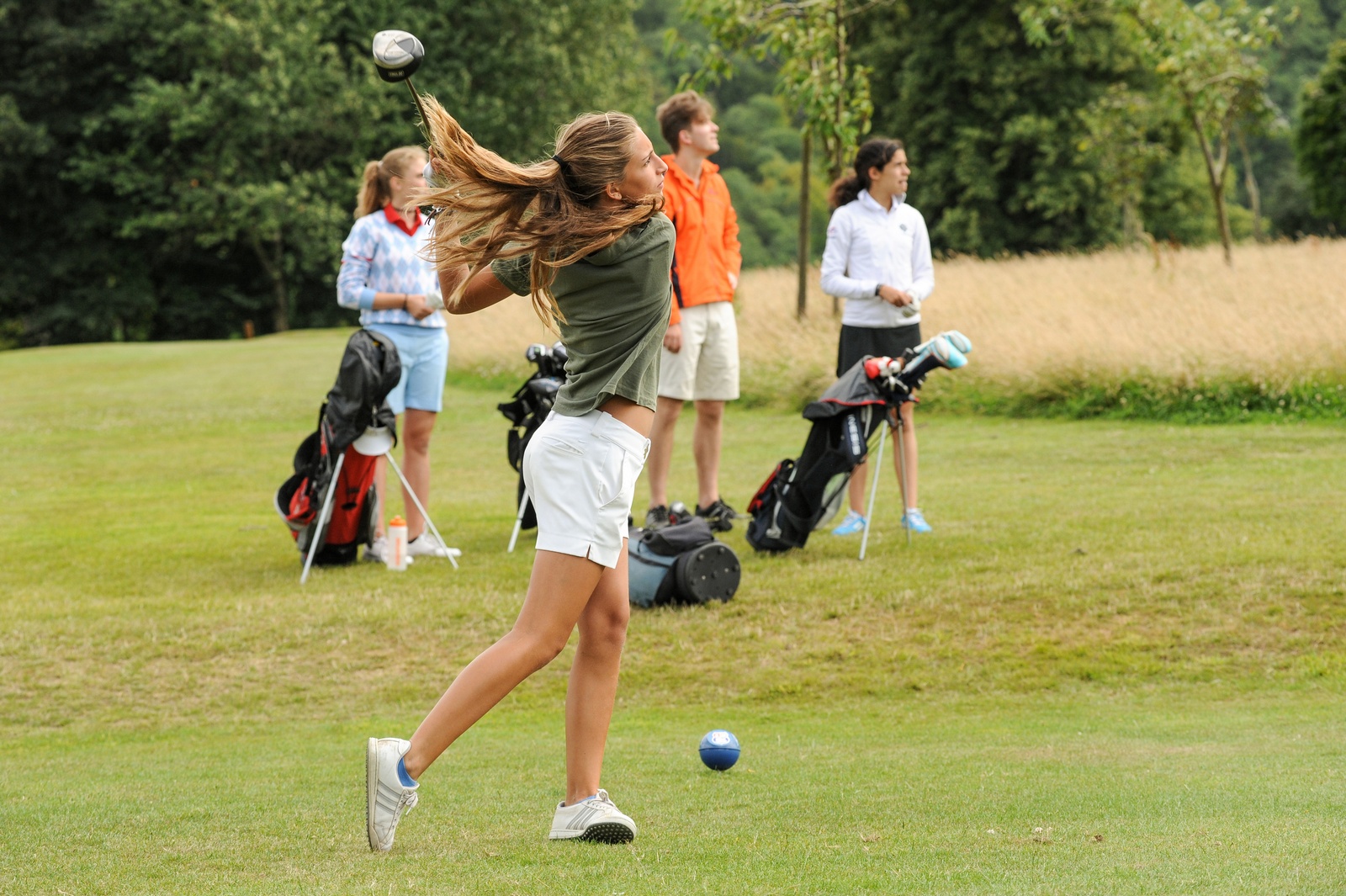 Unsere Englisch+ Sprachreisen beinhalten Golfstunden mit professionellen Trainern