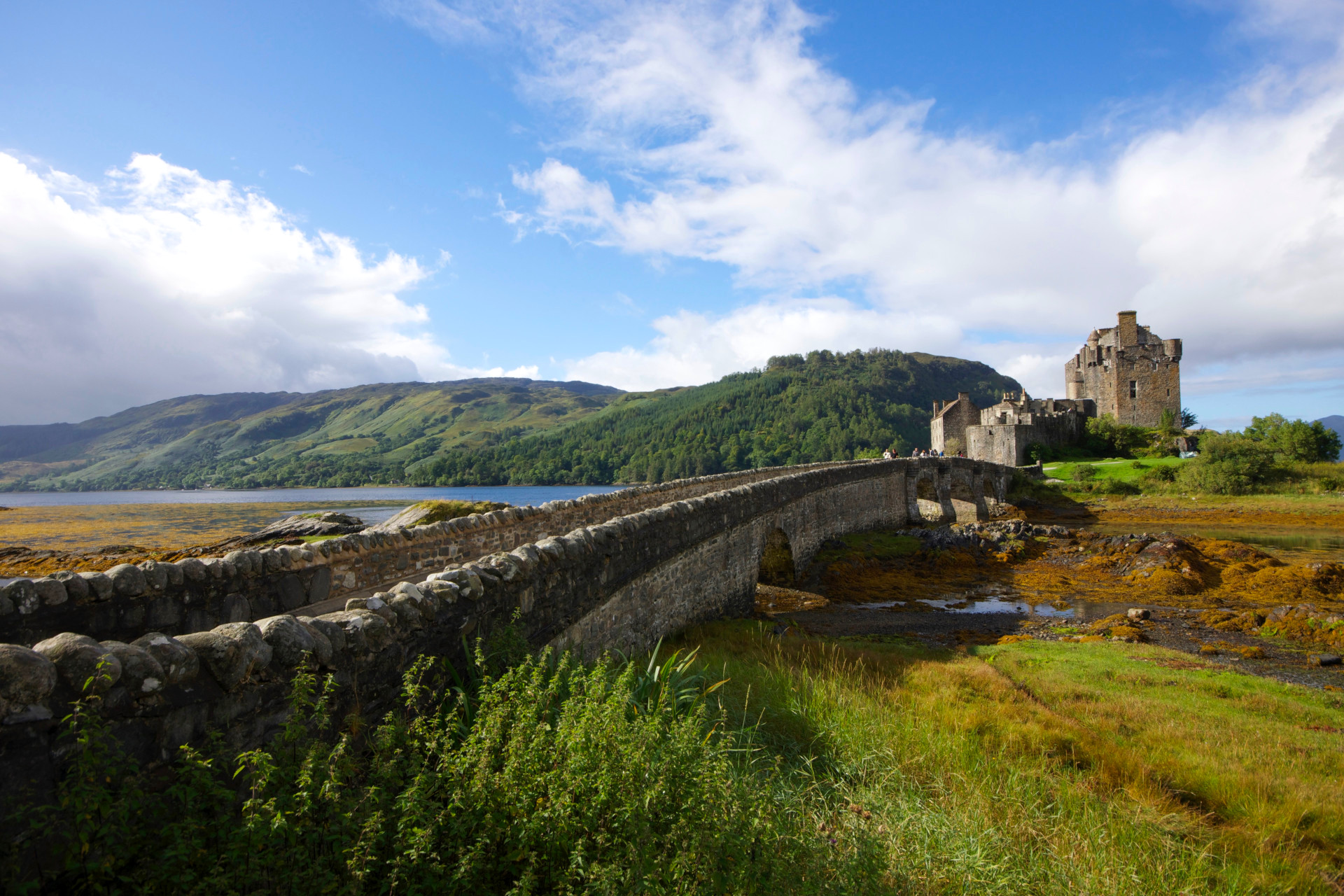 Eilean Donan Castle in Dornie, Schottland
