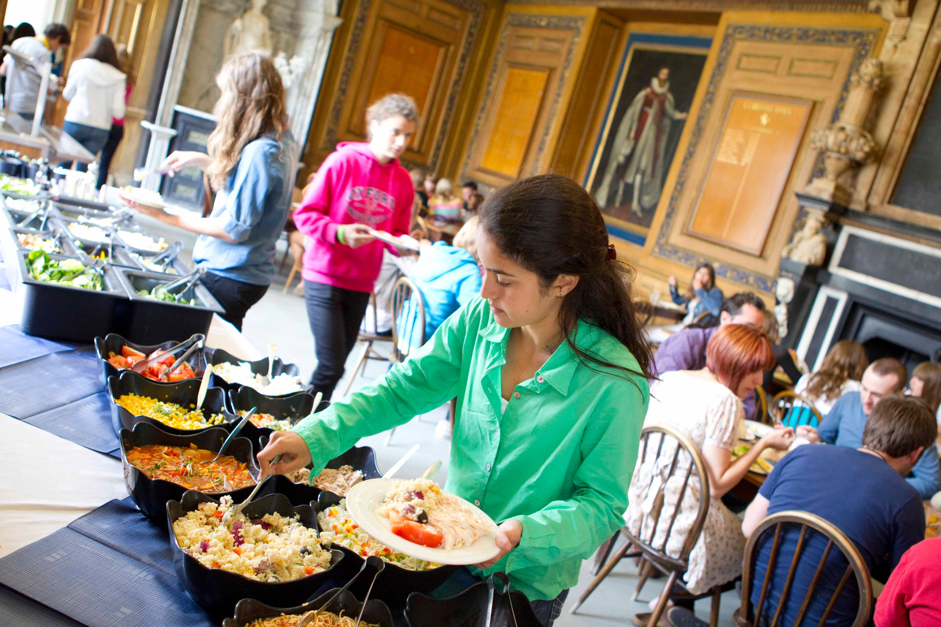 Abendessen im Internat