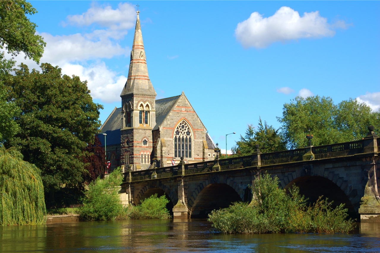 Nahe der Sprachschule Severnvale Academy in Shrewsbury