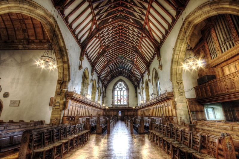 Kapelle des Internats Rossall