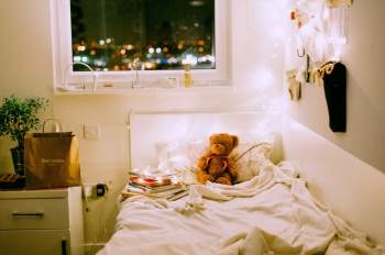 Schlafzimmer mitten in London
